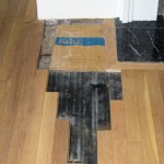 Project B: Another repair job, replacing a damaged section by the fireplace