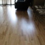 Project D: A finished project, new laminate floors installed